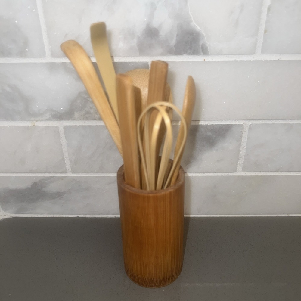 TEAVANA Bamboo Tea Tool Kit - Kitchen Utensils
